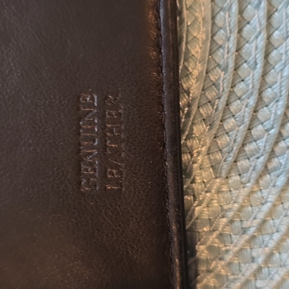 SONOMA BRAND MEN'S BLACK MINI BIFOLD GENUINE LEATHER WALLET - Picture 10 of 11